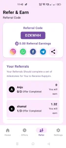 rupiyo referral kaise kare